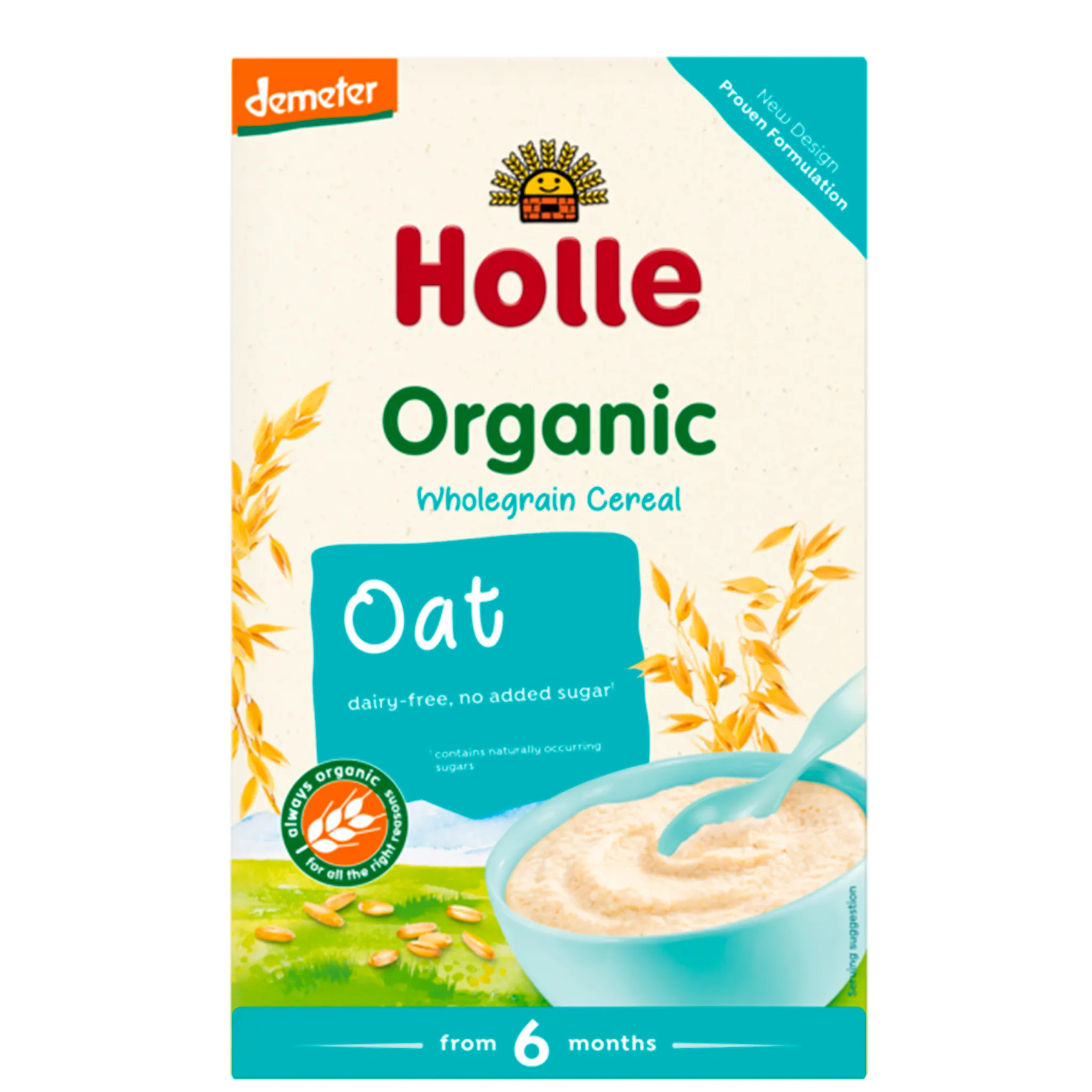 Holle Porridge Bio - Flocons d'Avoine (À partir de 6 mois)
