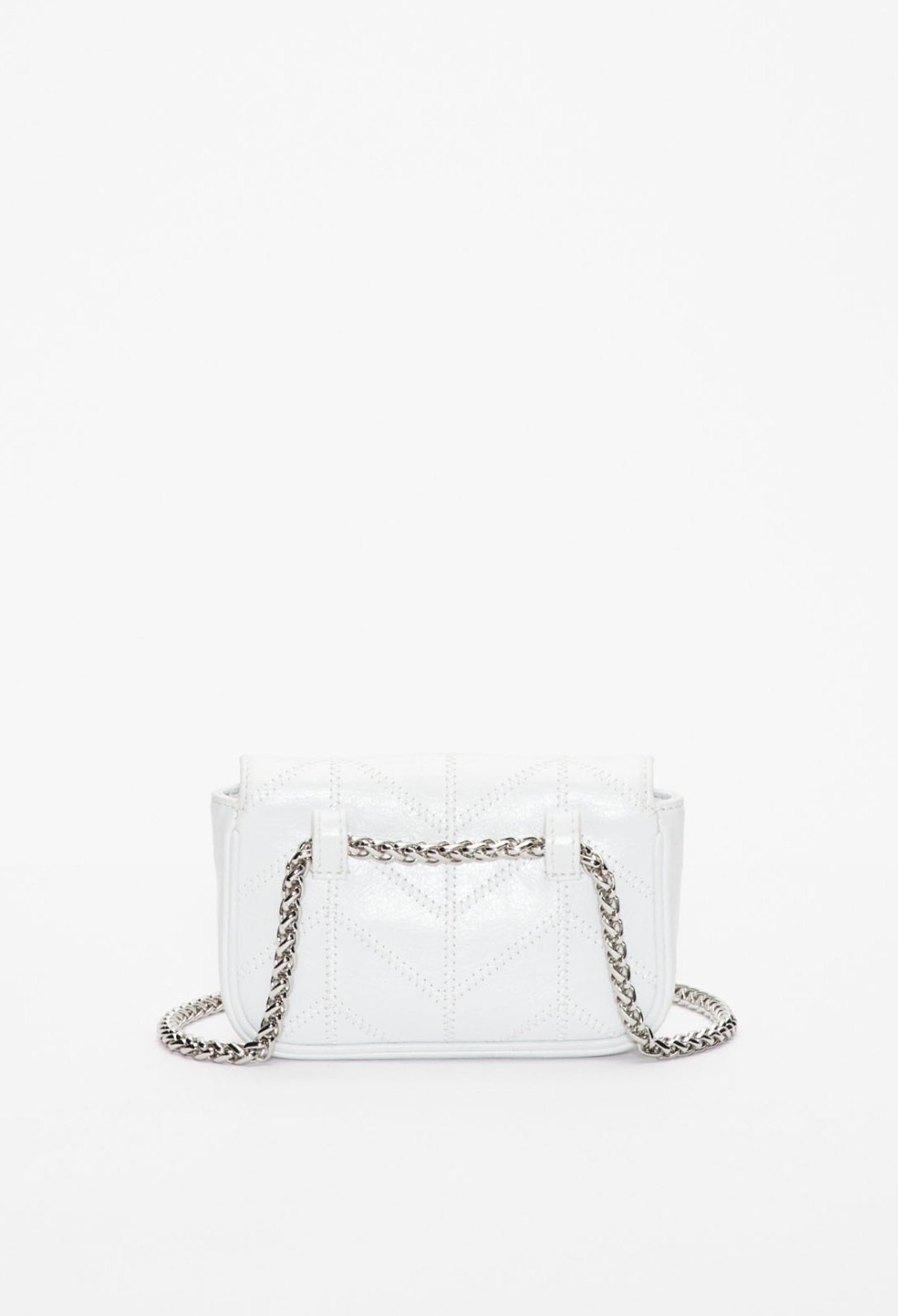 Pochette cuir verni