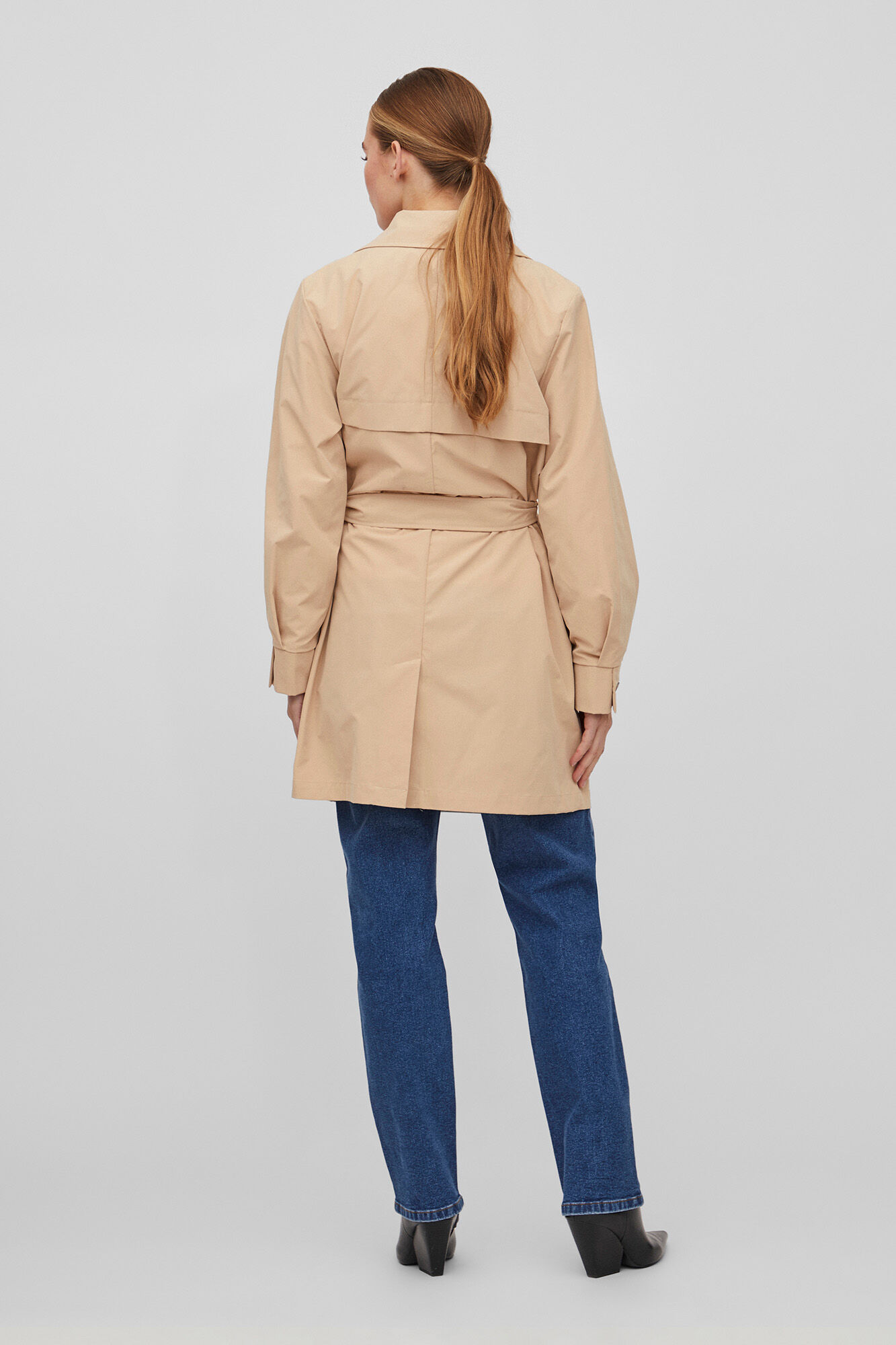 Trench coat Vila - Cinza