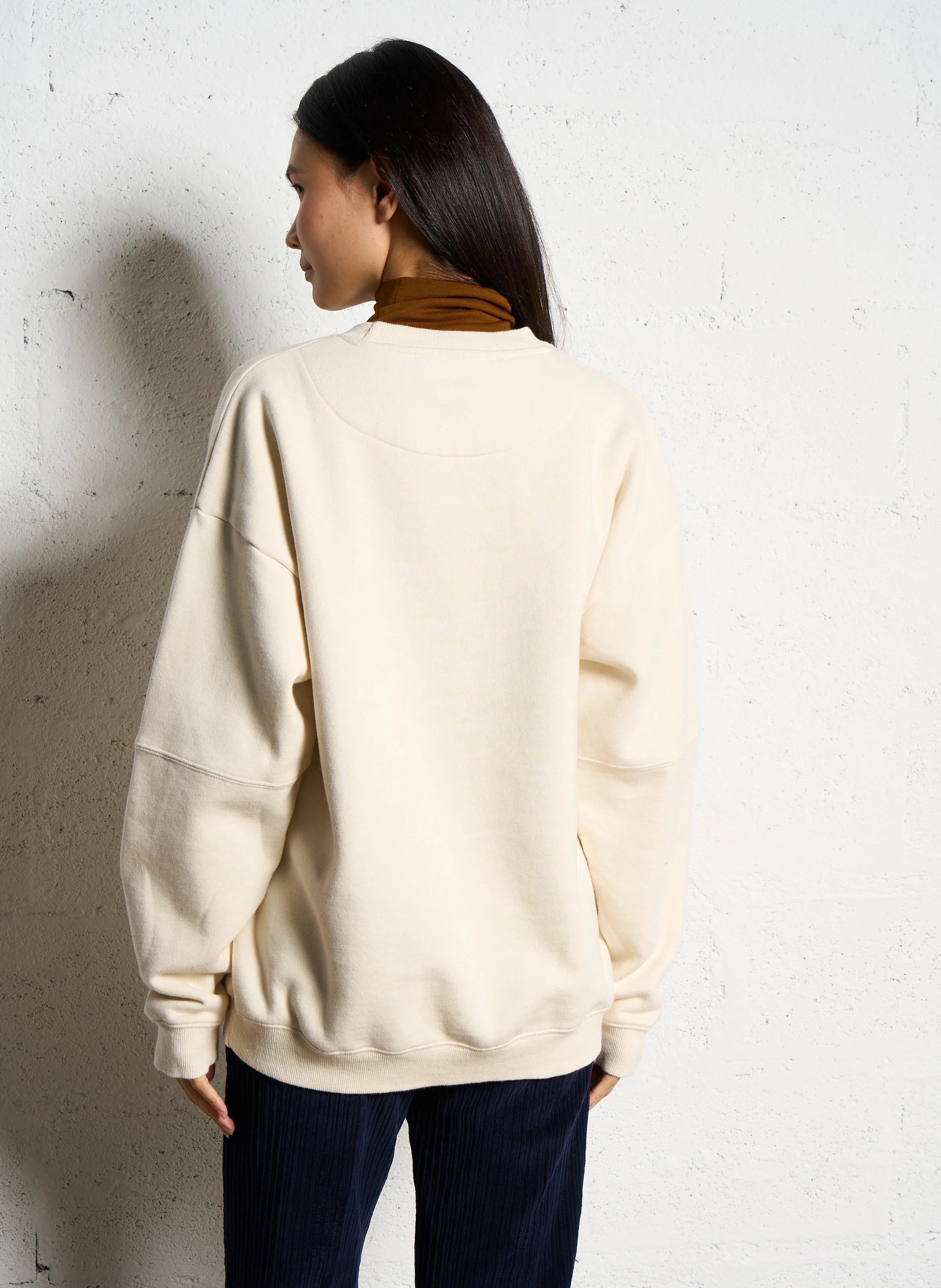 ROLLER MOONFALL - Sweat à imprimé| Beige