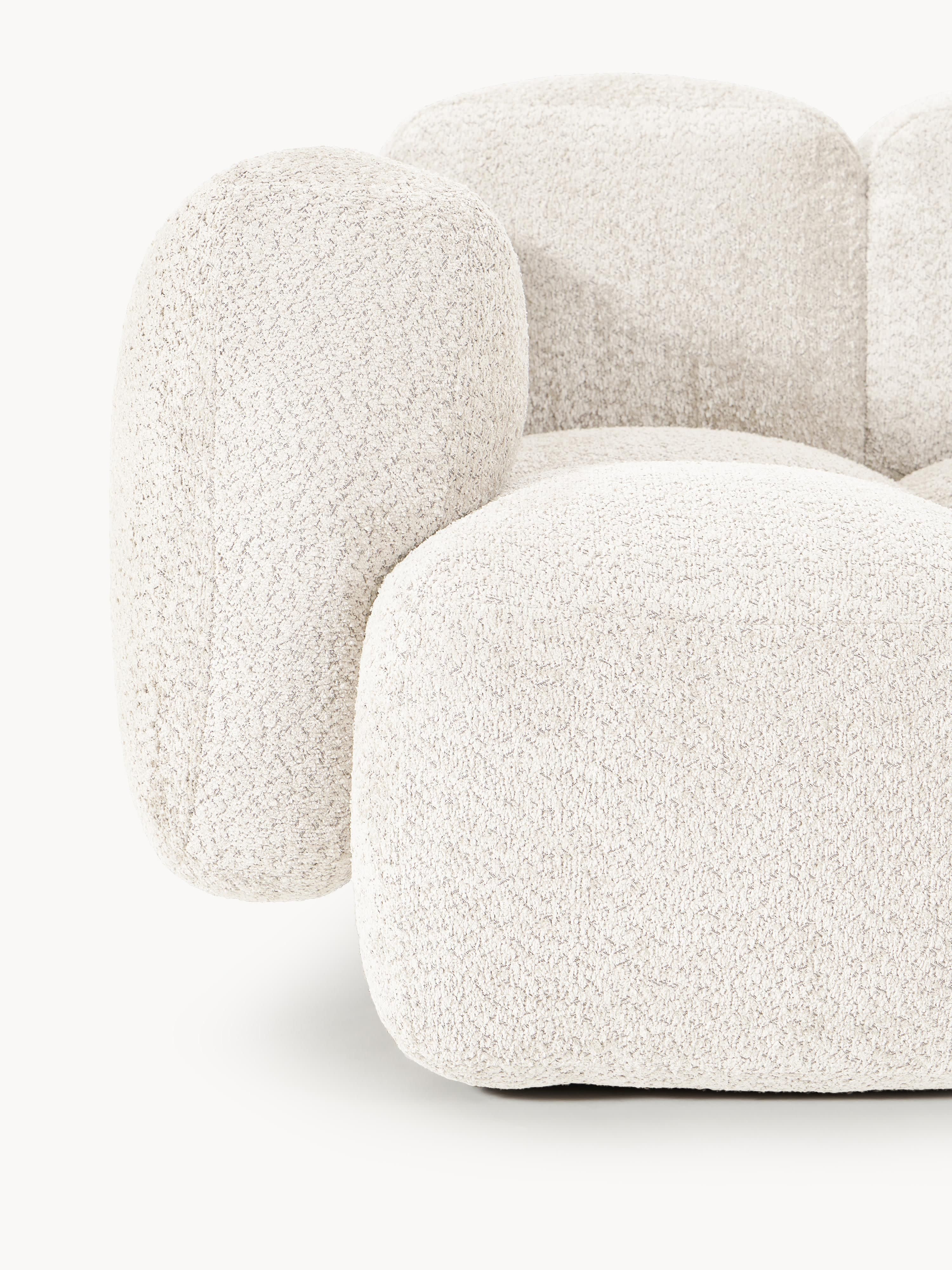 Modulaire bank Tayla (3-zits) van teddy bouclé