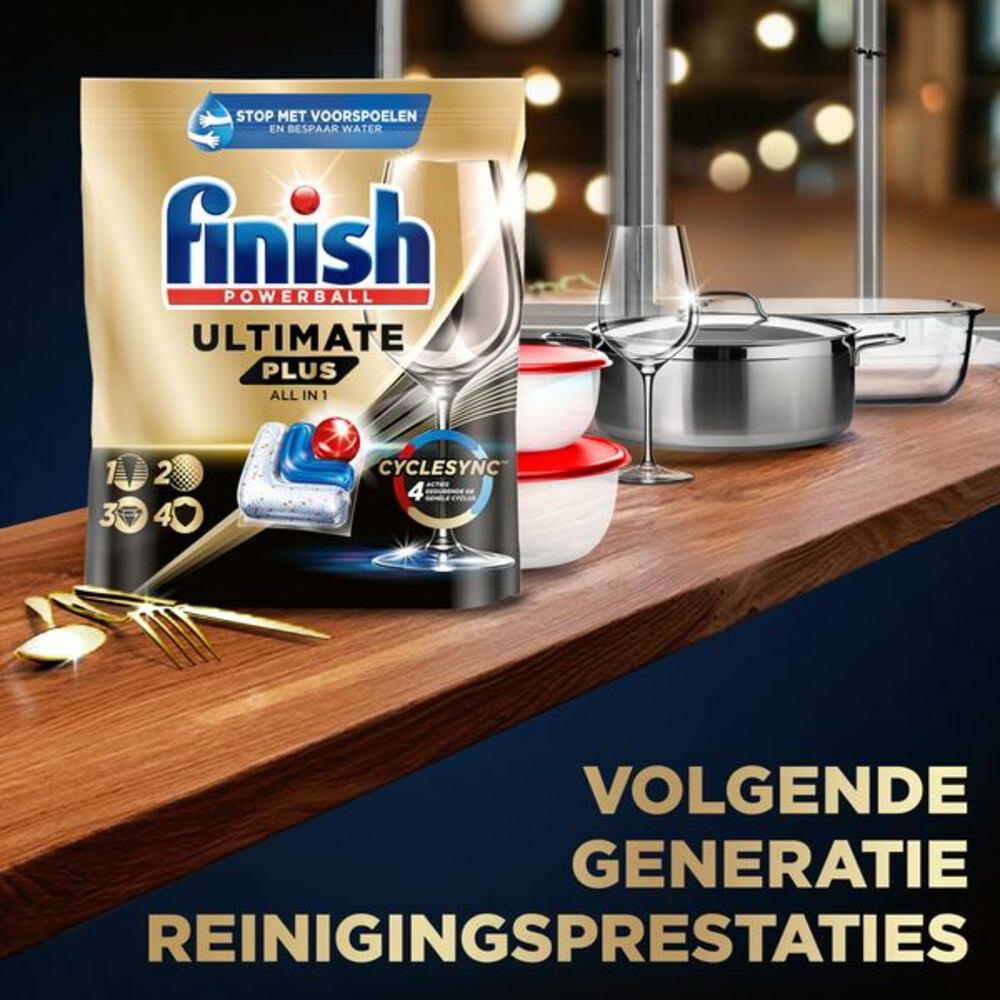 Finish Ultimate Plus Vaatwastabletten Citroen35 stuks