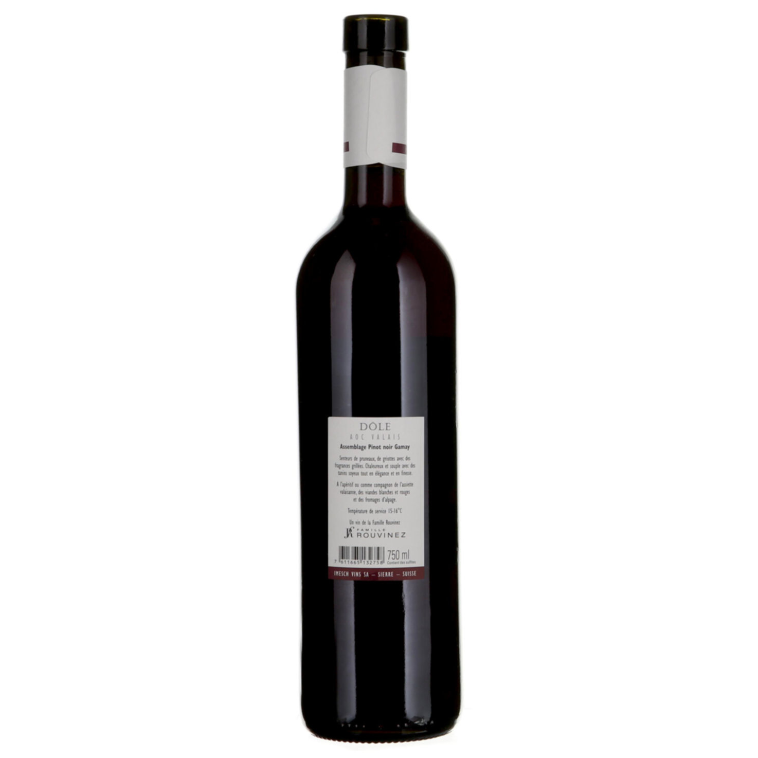 Valais AOC Dôle Soleil de Sierre Caves Imesch -75cl