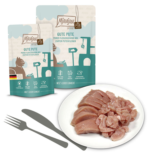 Quetschie Purer Fleischgenuss - gute Pute pur