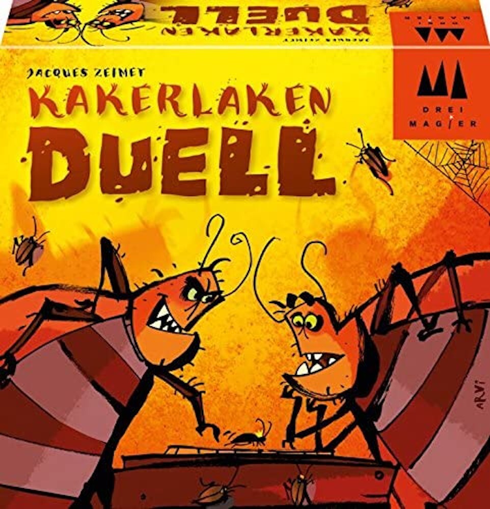 Schmidt 40880 - Gesellschaftsspiel- Kakerlaken Duell