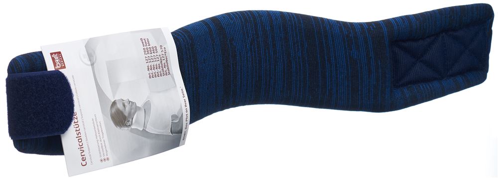 BORT Cervicalstütze Eco<br>1 Stück, 9cm/-45cm, blau/schwarz