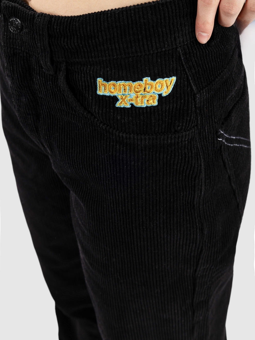 Homeboy X-Tra BAGGY Cord Pants black