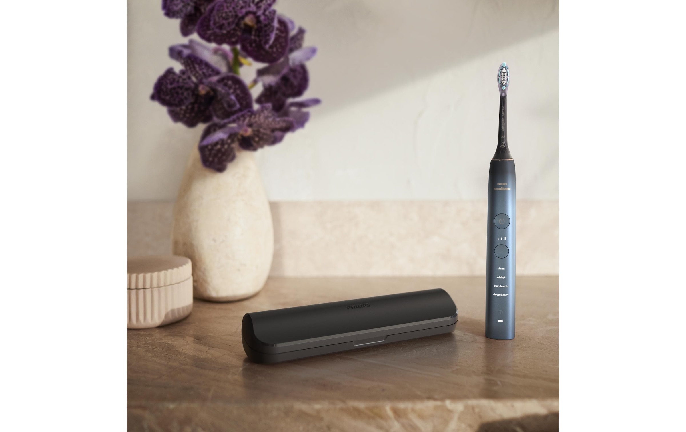 Philips Ultraschallzahnbürste »DiamondClean 9000 HX9911/88« 1 Stk. Aufsteckbürsten