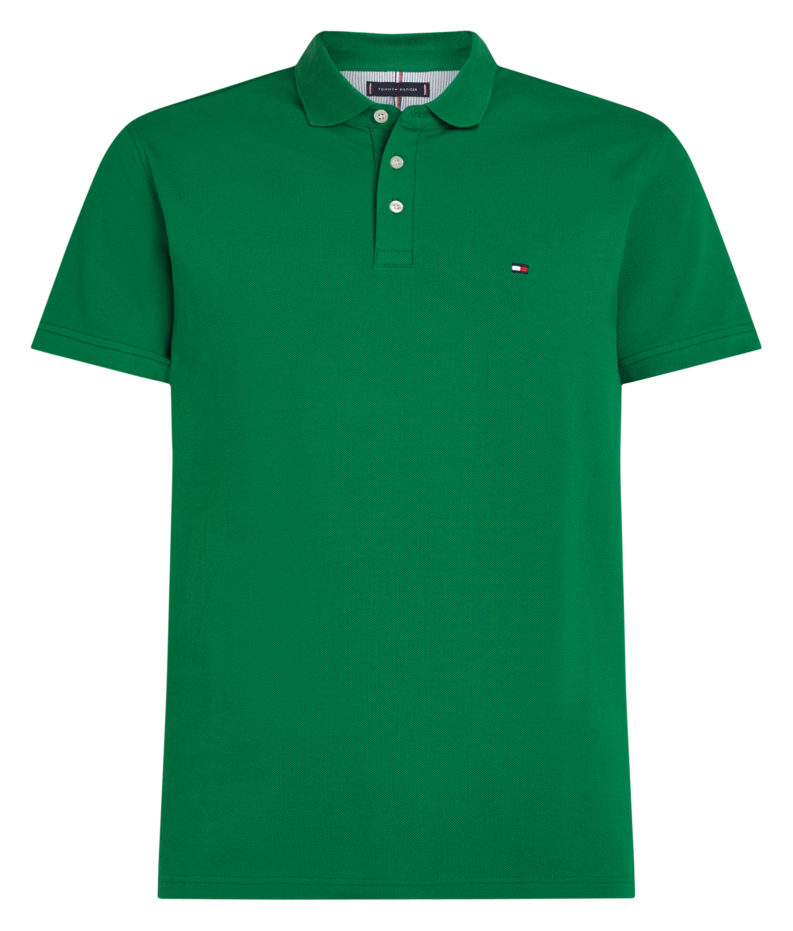 Polo slim-fit en coton bio | Vert