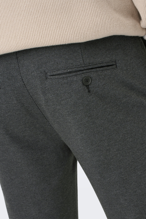 Only & Sons zwarte heren broek