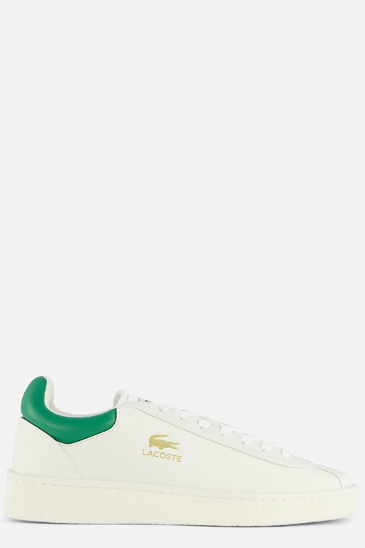 Lacoste Baseshot Premium Sneakers wit Leer