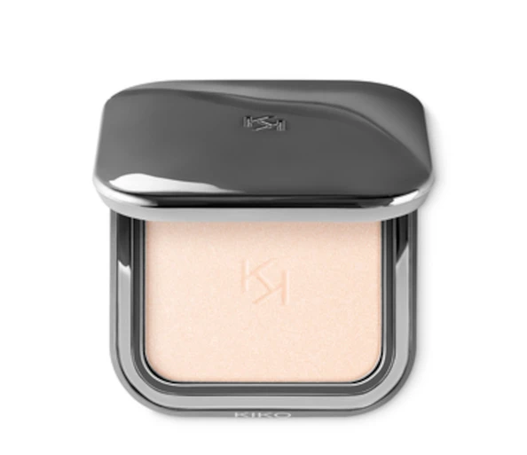 KIKO MILANO Glow Fusion Powder Highlighter Compact Highlighter01 Brilliant Champagne