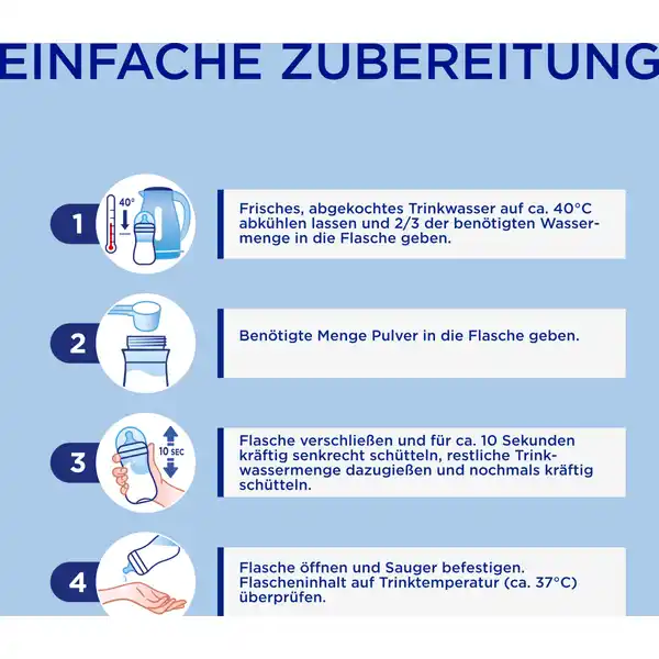 Pronutra Pre Anfangsnahrung von Geburt an Vorratspack