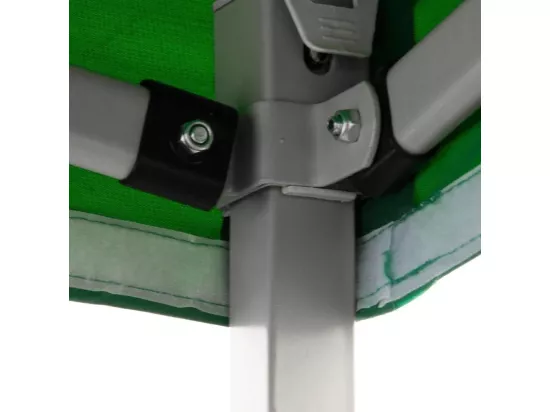 Feuille de toit imperméable verte 3X3 pour le remplacement du gazebo pliable
