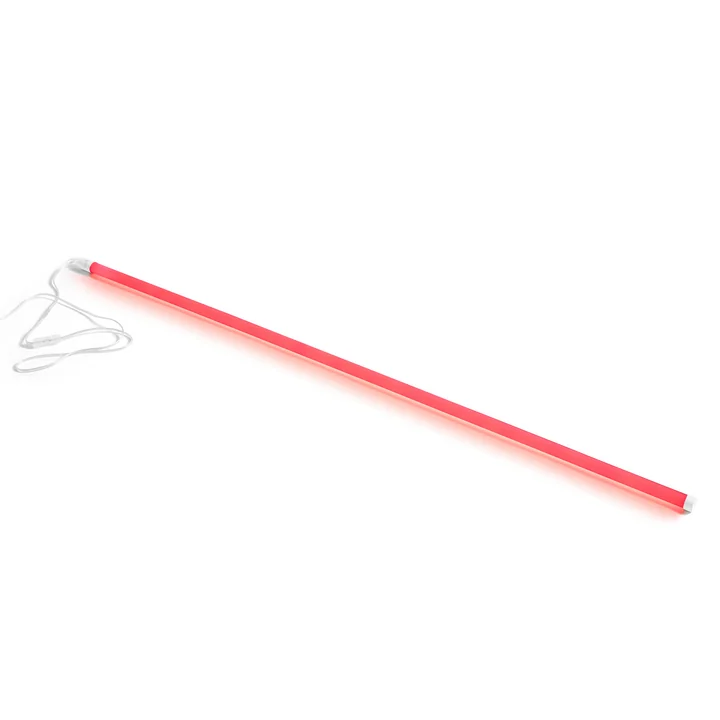 HAY - Neon LED-Leuchtstab, Ø 2,5 x 150 cm, rot