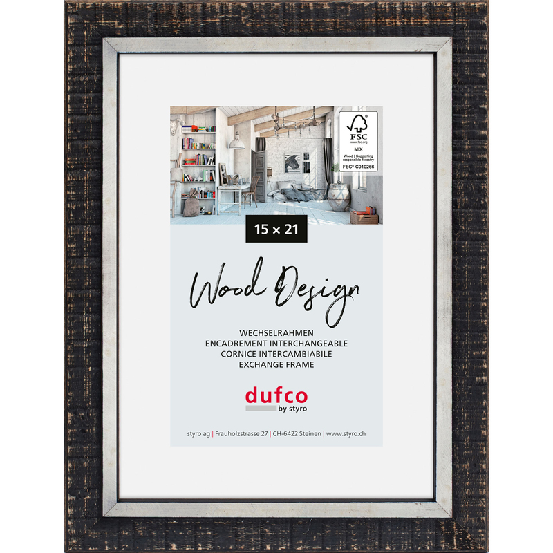 Dufco Bilderrahmen Lima, 15 x 21 cm, anthrazit