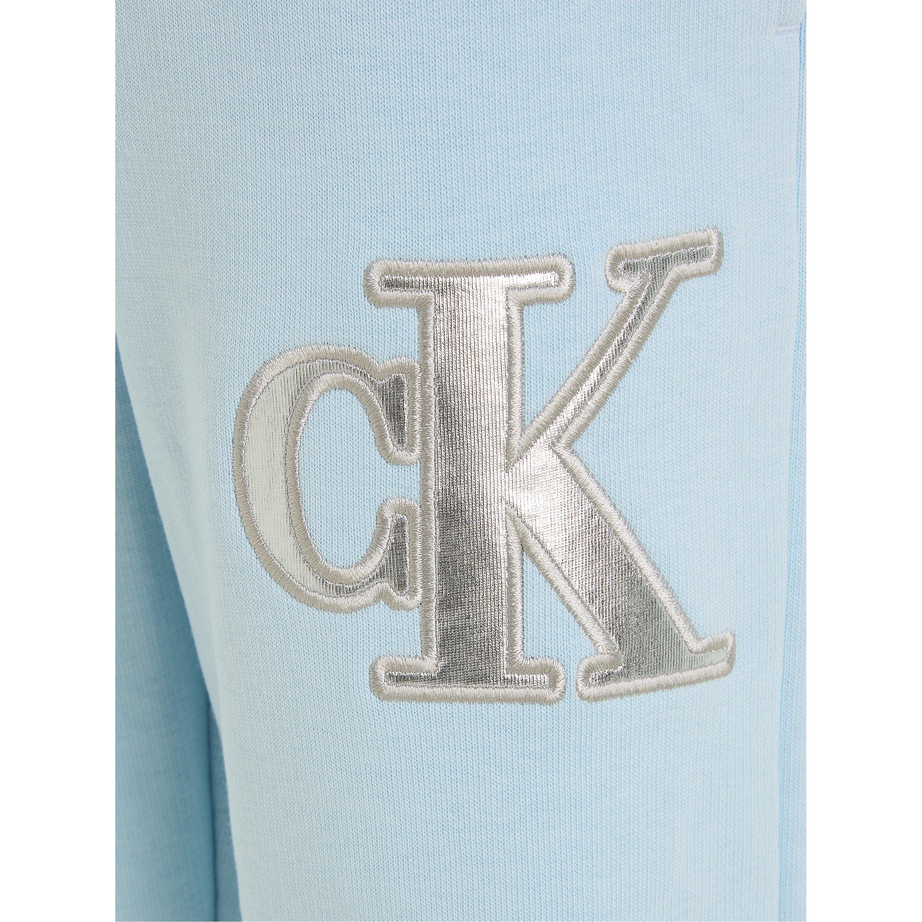 Calvin Klein Jeans Metallic Monogram Joggers Juniors