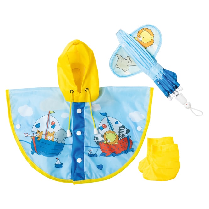Puppen Regenset - Größe 35 - 45 cm