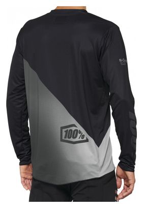 Maillot Manches Longues 100% R-Core-X Noir / Gris