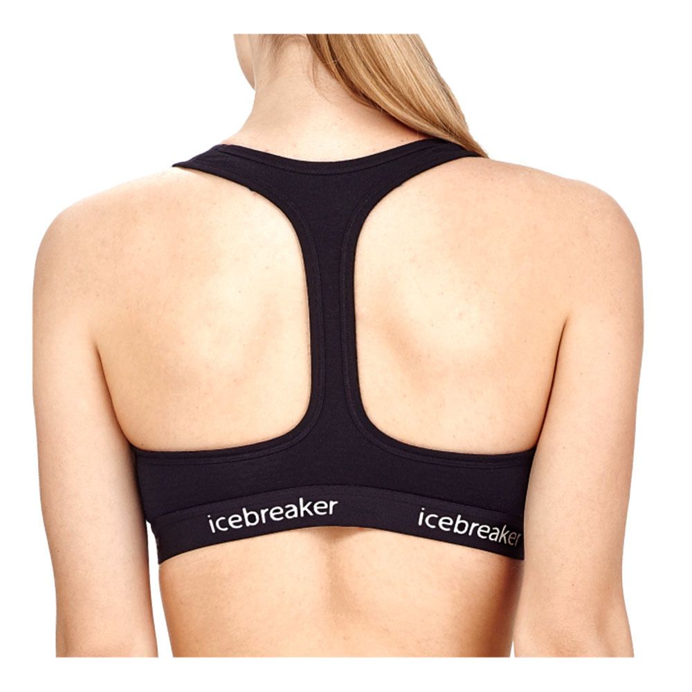 Icebreaker SPRITE RACERBACK MERINO - Brassière Femme black