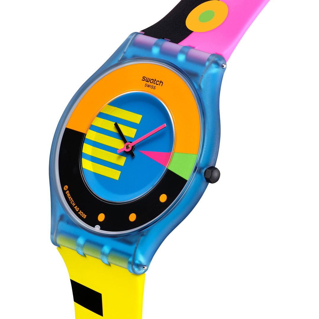 Swatch Original 34 Biosourced Neon Flumotions