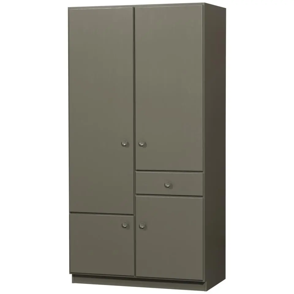 WOOOD Alfie Kledingkast Smal 107 cm - Grenen - Forest