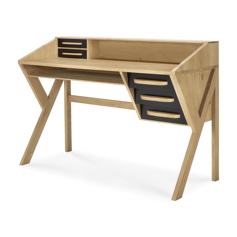 Ethnicraft Origami bureau 135x55 cream