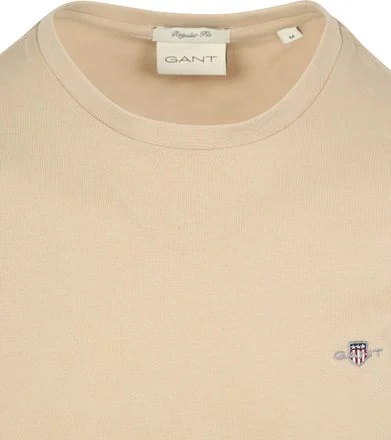 Gant T-shirt Shield Logo Sand 2003184-277 kopen