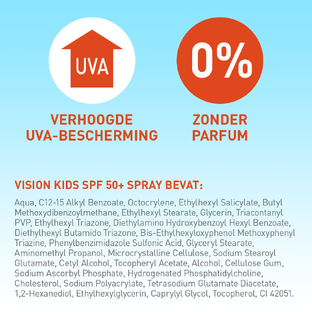 Vision All Day Sun Protection SPF50 Kids Spray 180ML