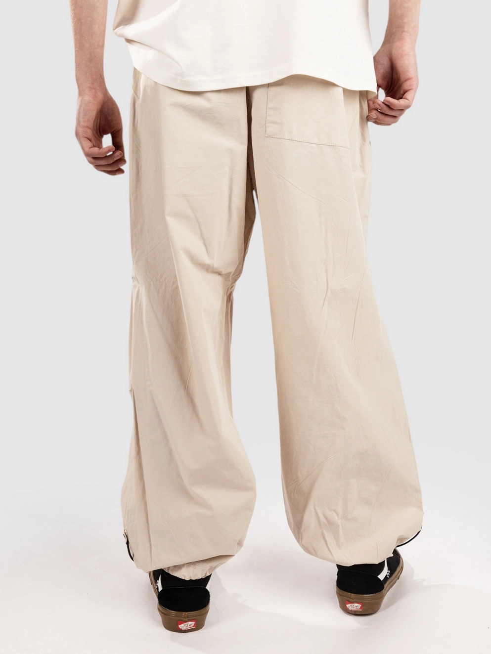 Urban Classics Popline Parachute Pants wetsand