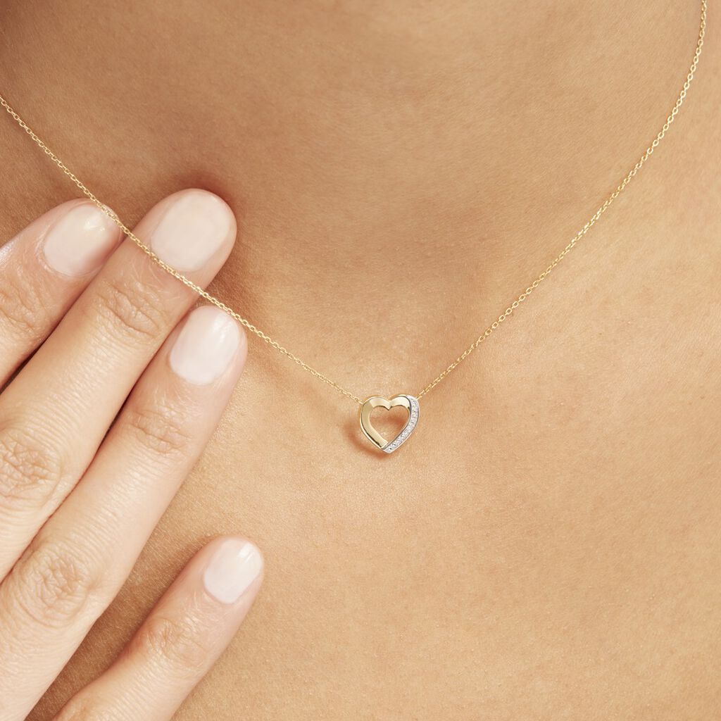 Collier Or Jaune Rosalynne Diamant