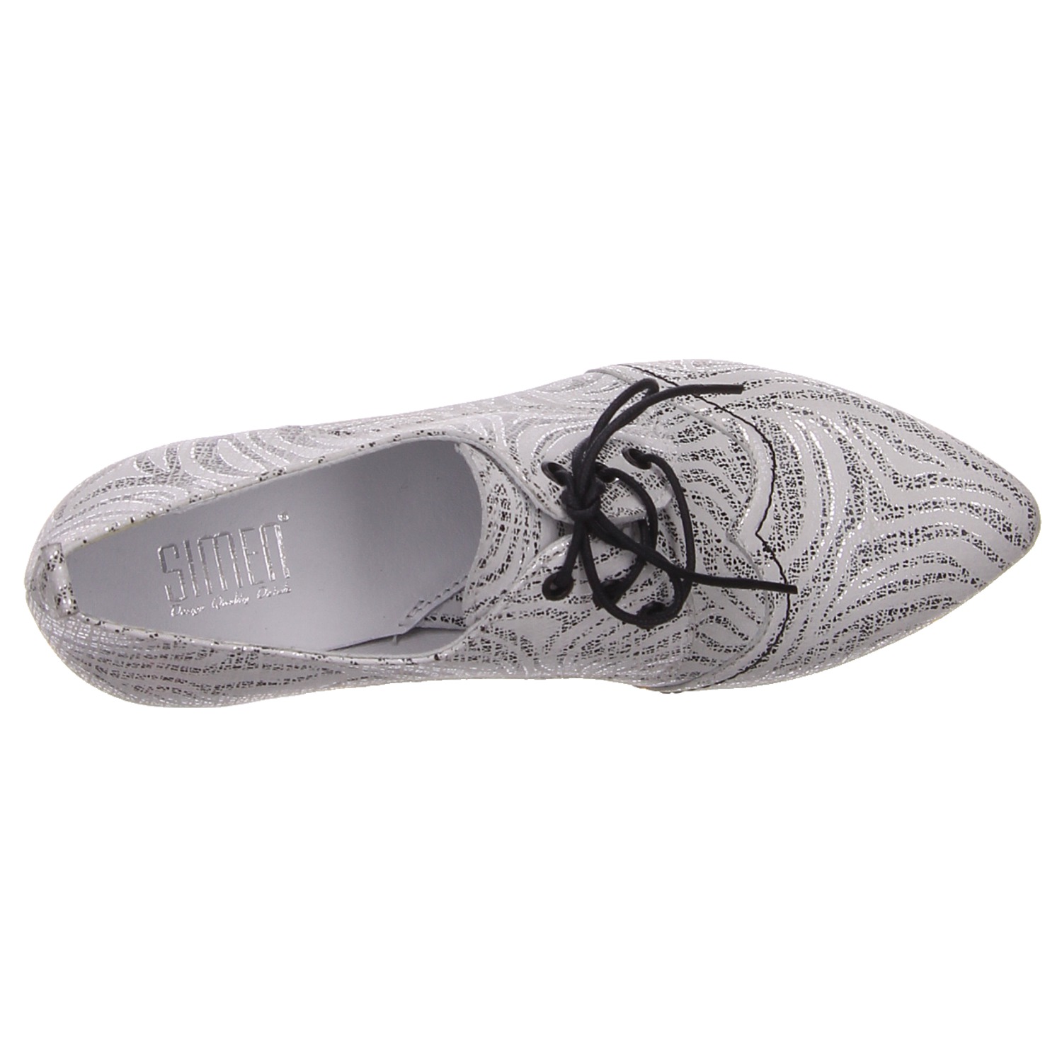 Simen Pumps weiß/schwarz weiss/weiss kombi