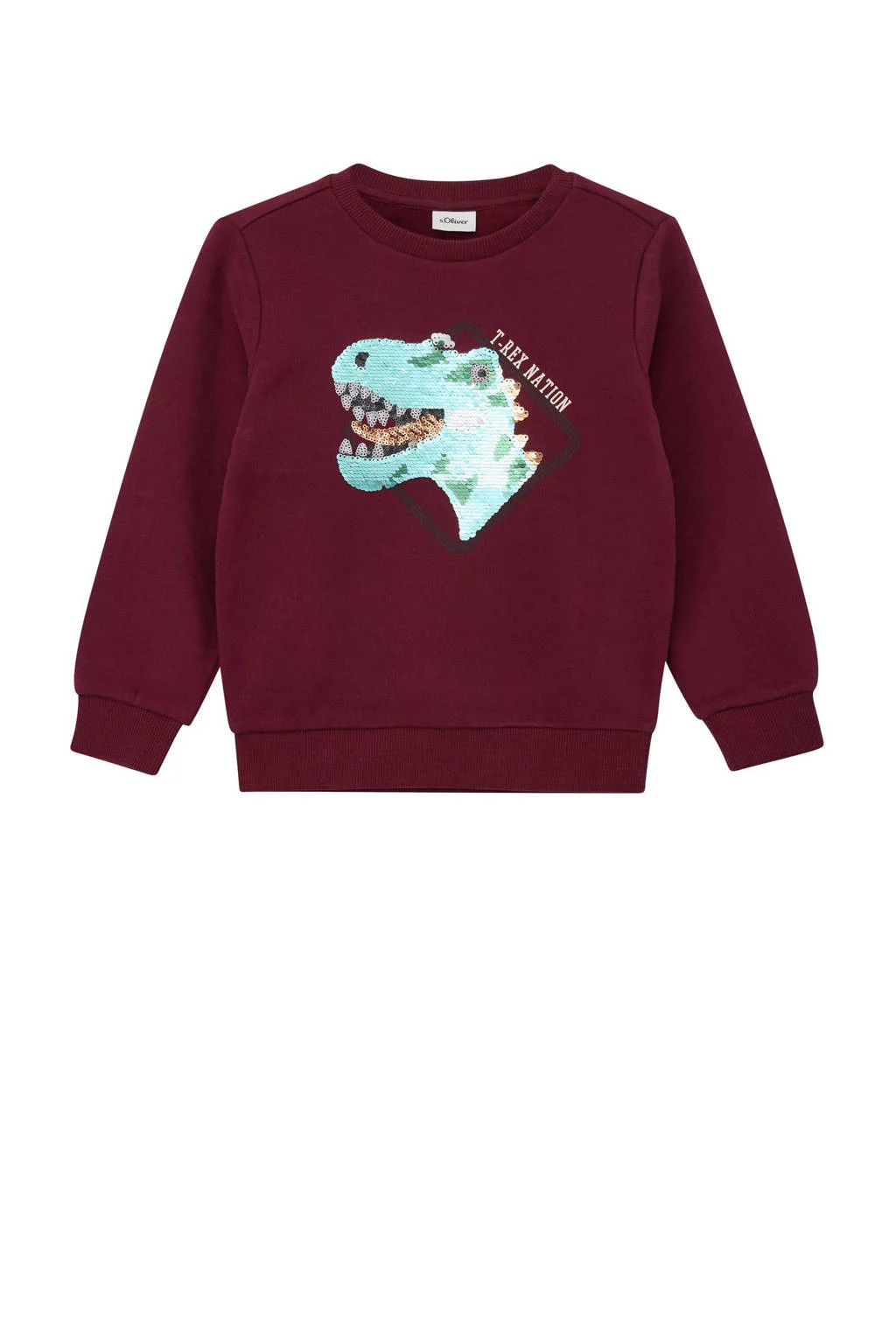 s.Oliver sweater donkerrood