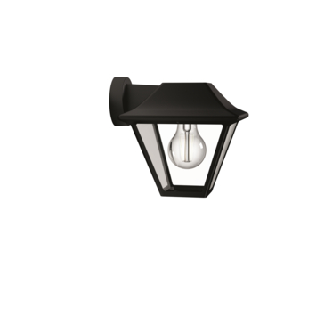 Philips buitenlamp Alpenglow zwart down