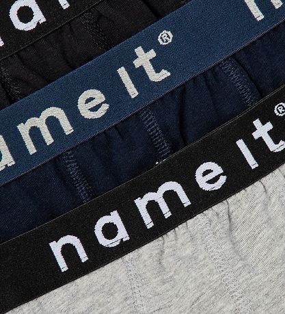 Name It Boxershorts - Noos - NkmBoxer - 3er-Pack - Sort