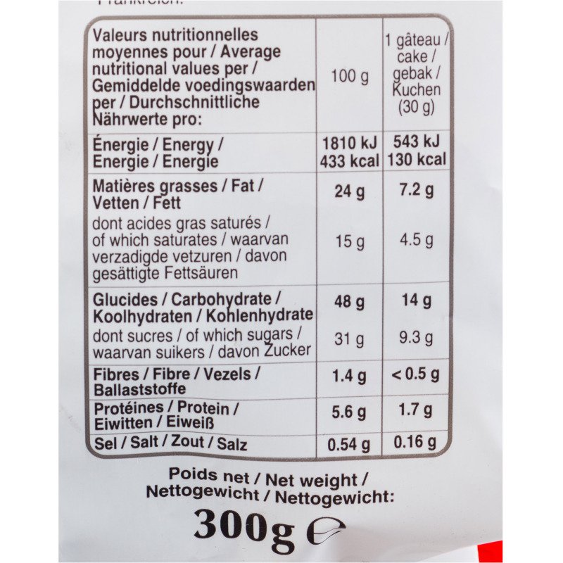 Petits marbrés au chocolat Bonne Maman - Sachet 300 g
