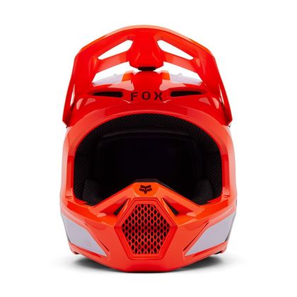 Casque cross Fox V1 LEAN ENFANT - Orange