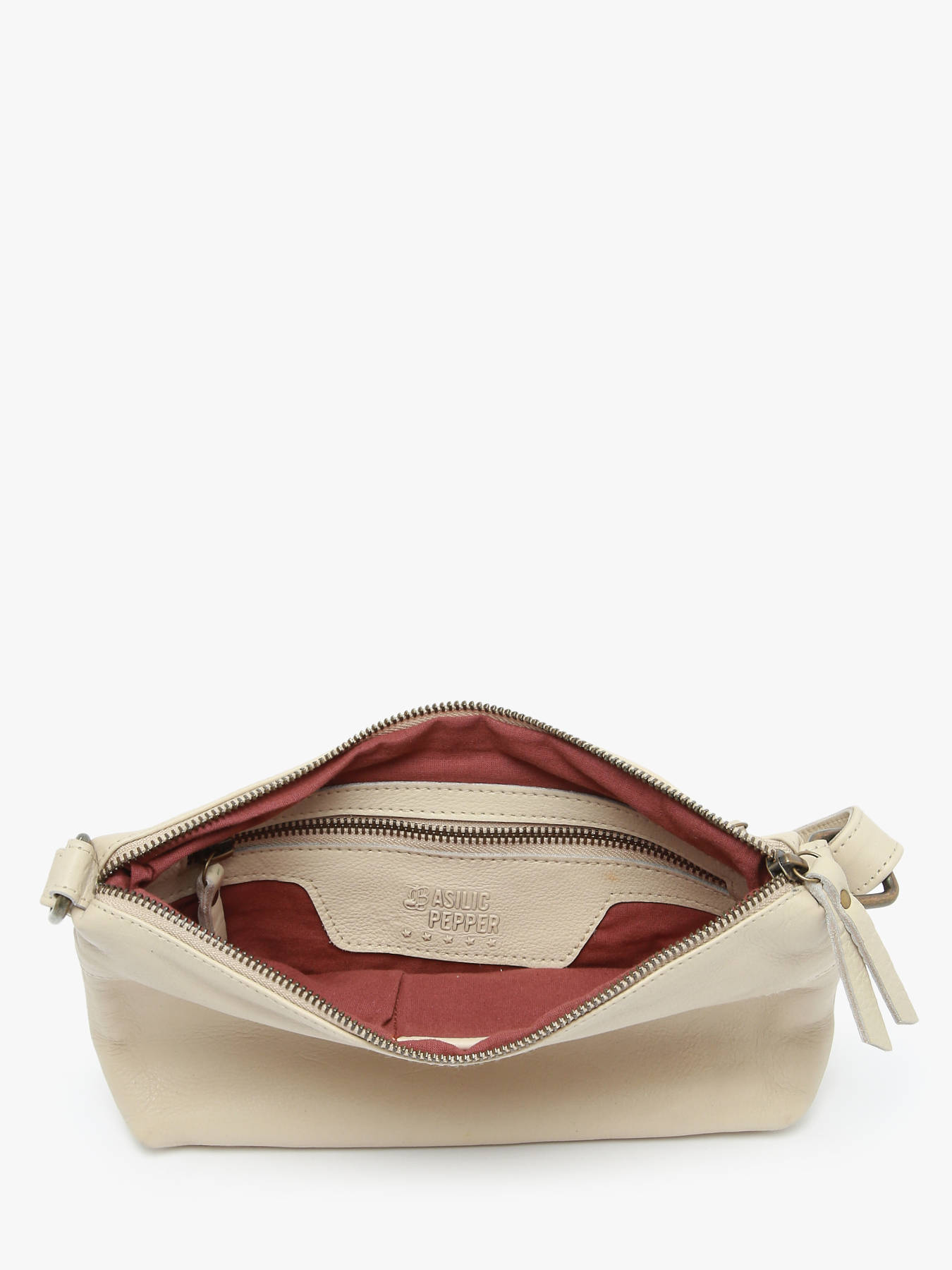 Sac bandoulire Cow cuir BASILIC PEPPER