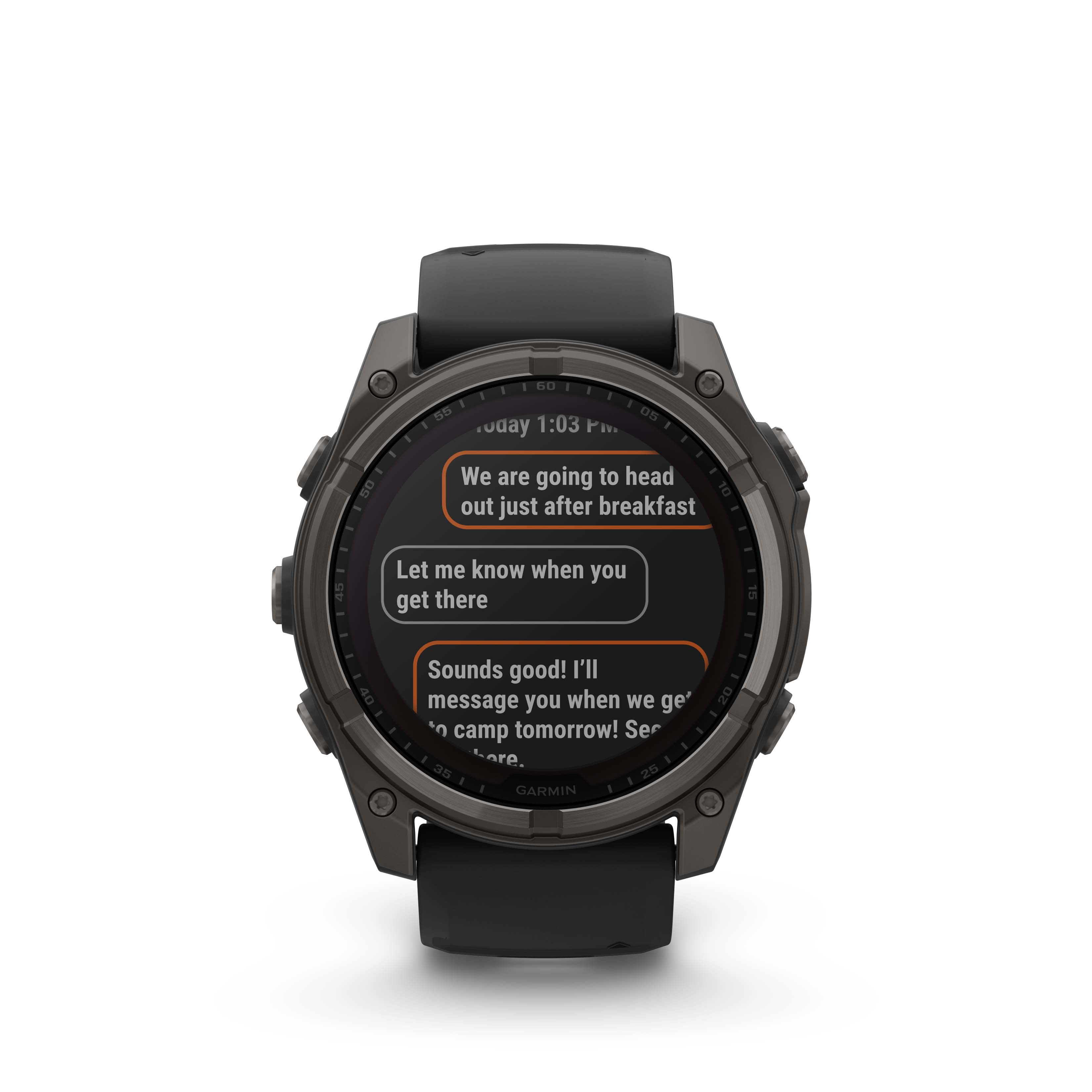 Garmin Fenix 8 51mm Sapphire Solar Carbon Gray/Black