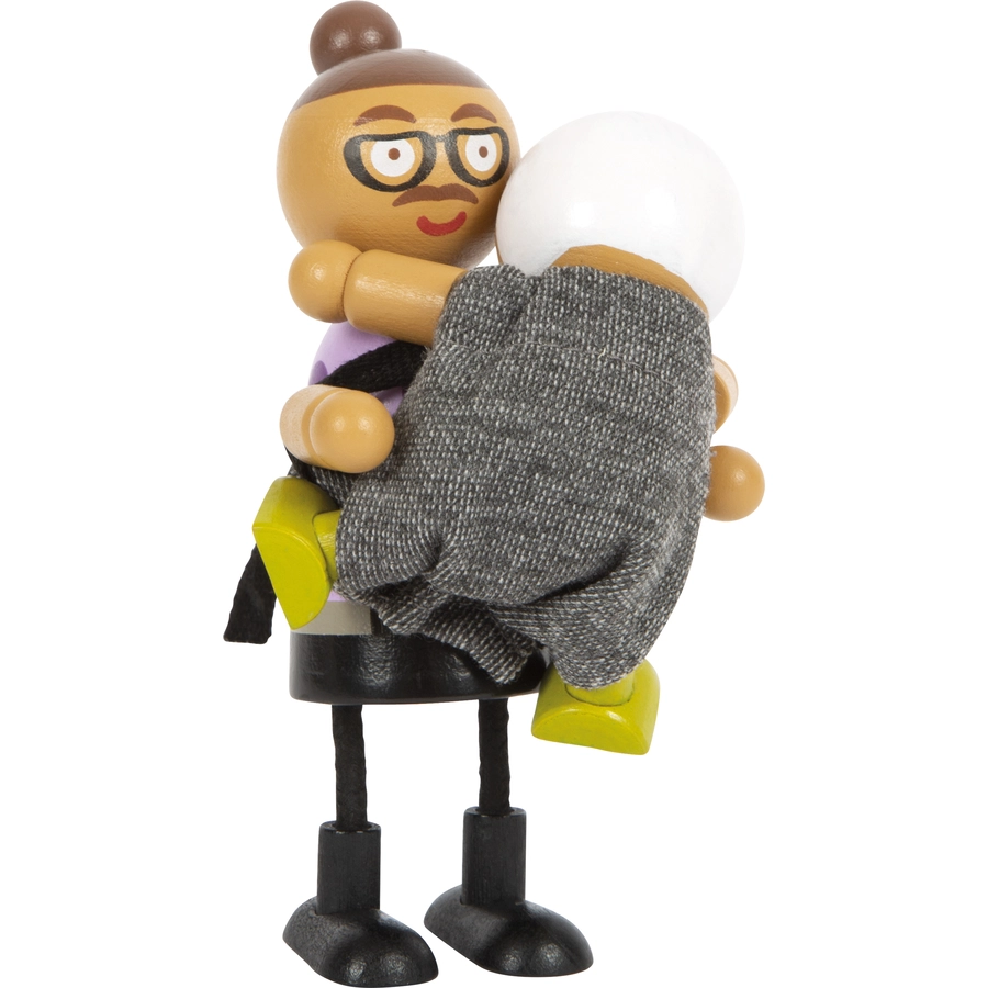 small foot® Biegepuppen-Familie mit Baby