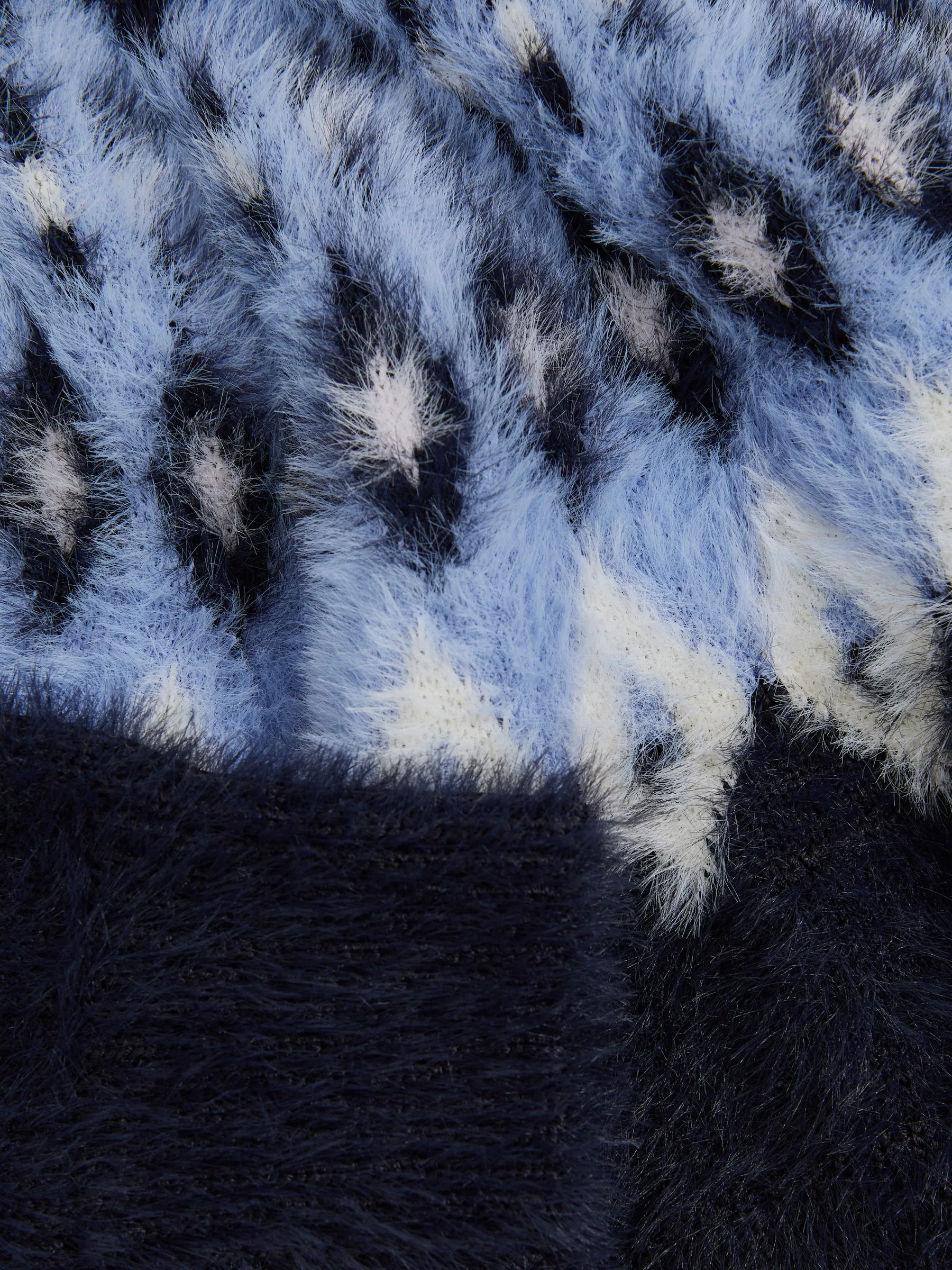 Reiss Jemma Fluffy Fair Isle Jumper