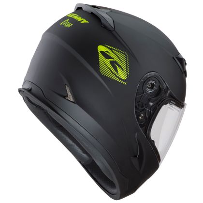 Casque Kenny TARGA KID BLACK NEON YELLOW - Noir / Jaune