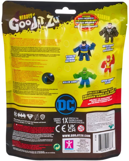 DC COMICS - FIGURINE - GOO JIT ZU - BATMAN -  ARMURE NOIRE 11CM