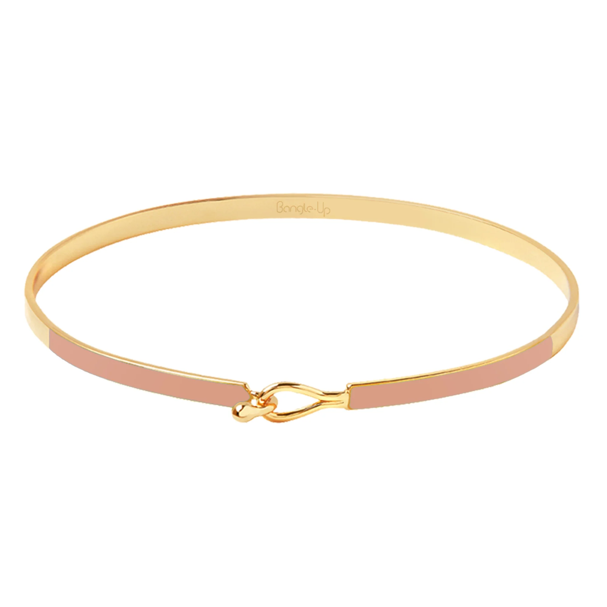 Bangle Up  Lily armbånd - Powder Rose