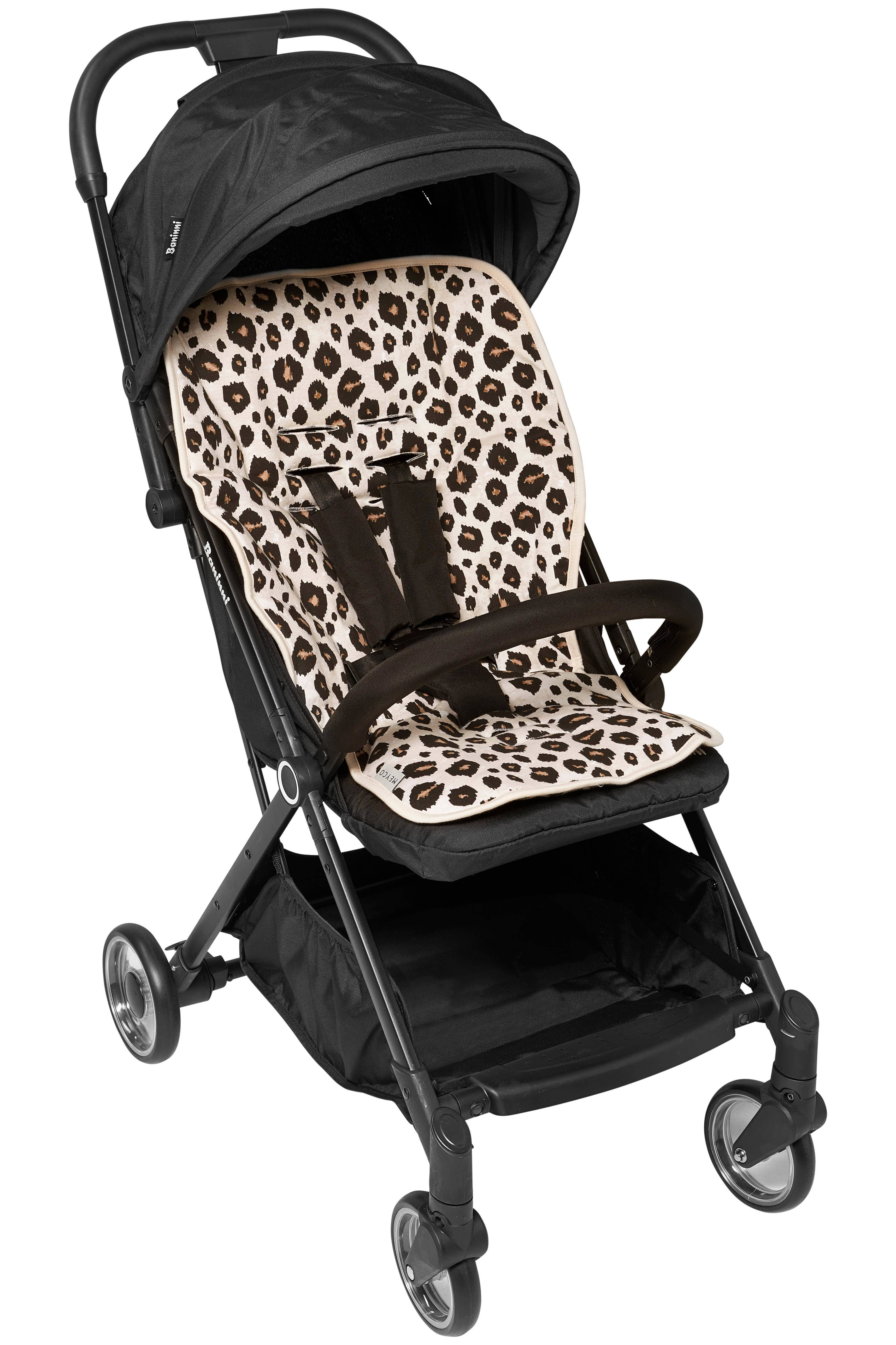 Meyco buggy inlegger Leopard Sand Melange