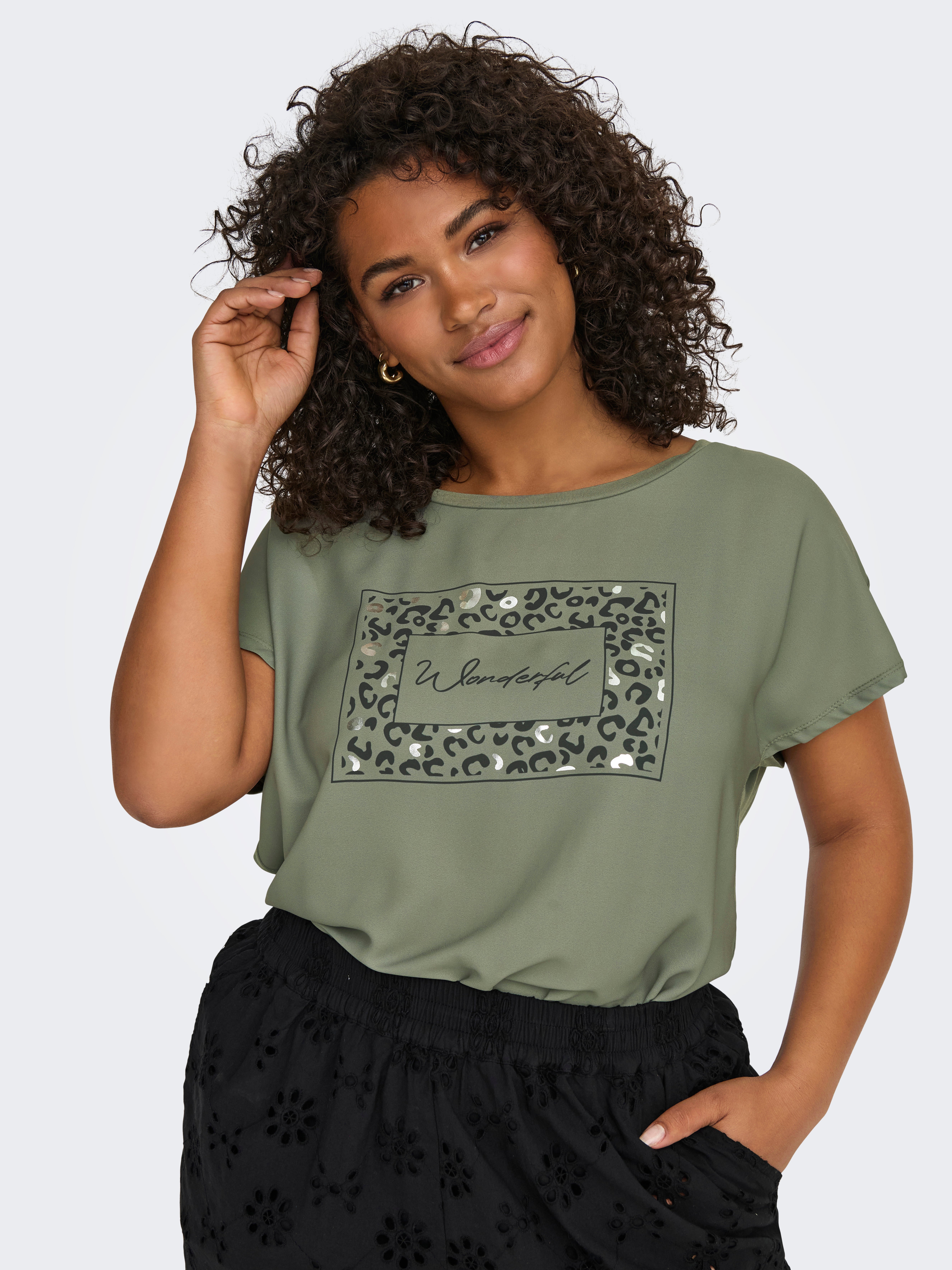 CARKETTY T-shirt Deep Lichen Green