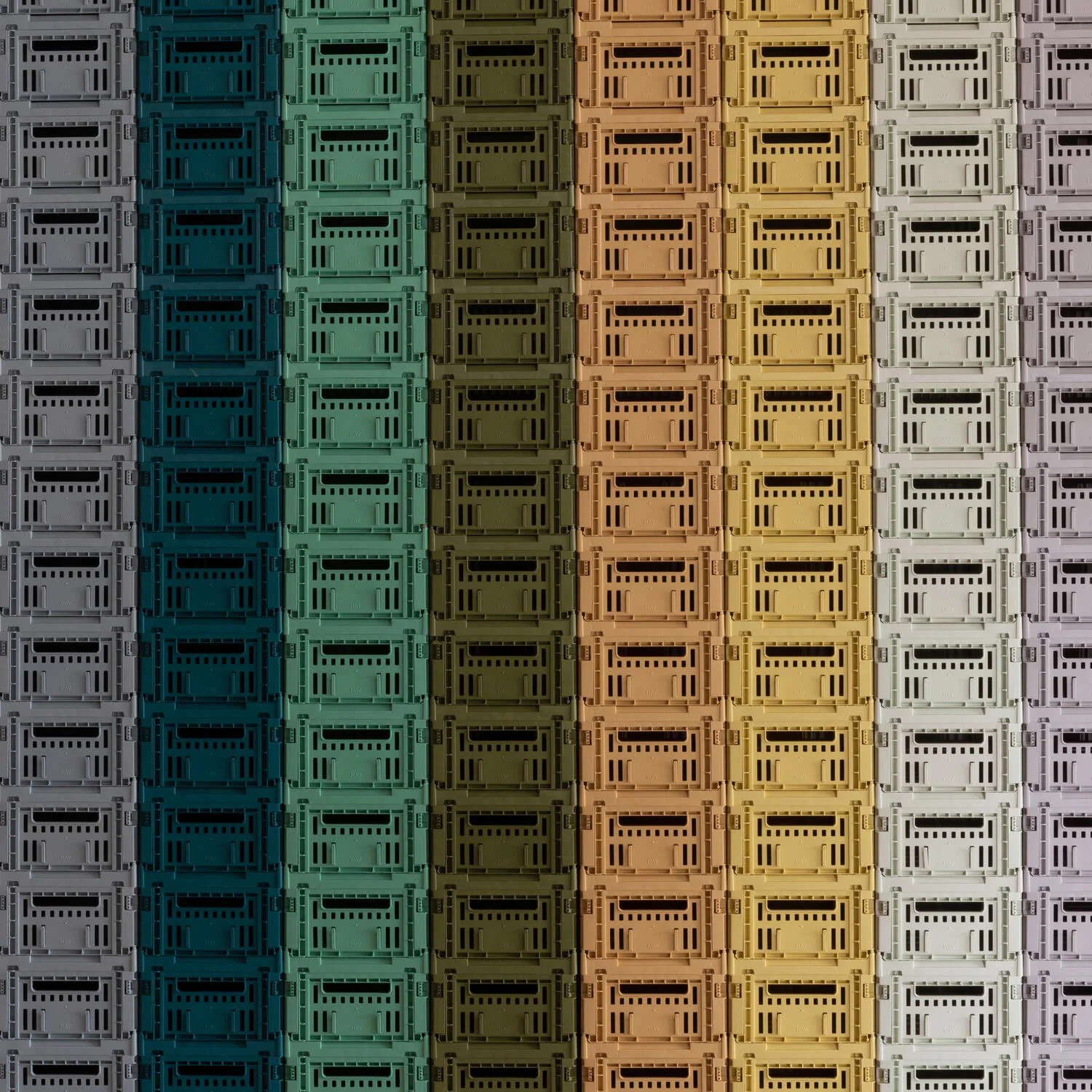 HAY  Colour Crate M kasse - Golden Yellow