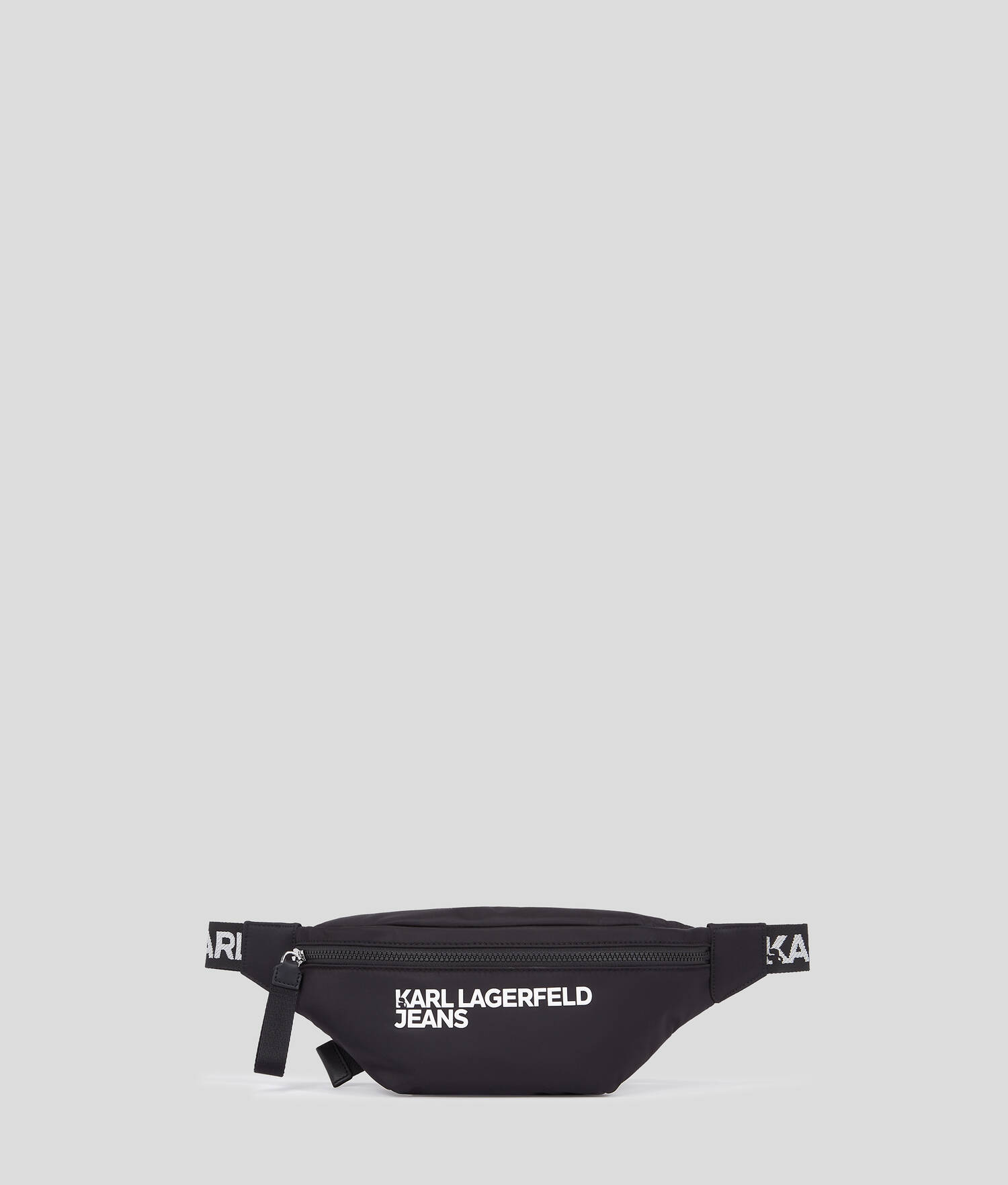 SAC BANANE EN NYLON - Noir