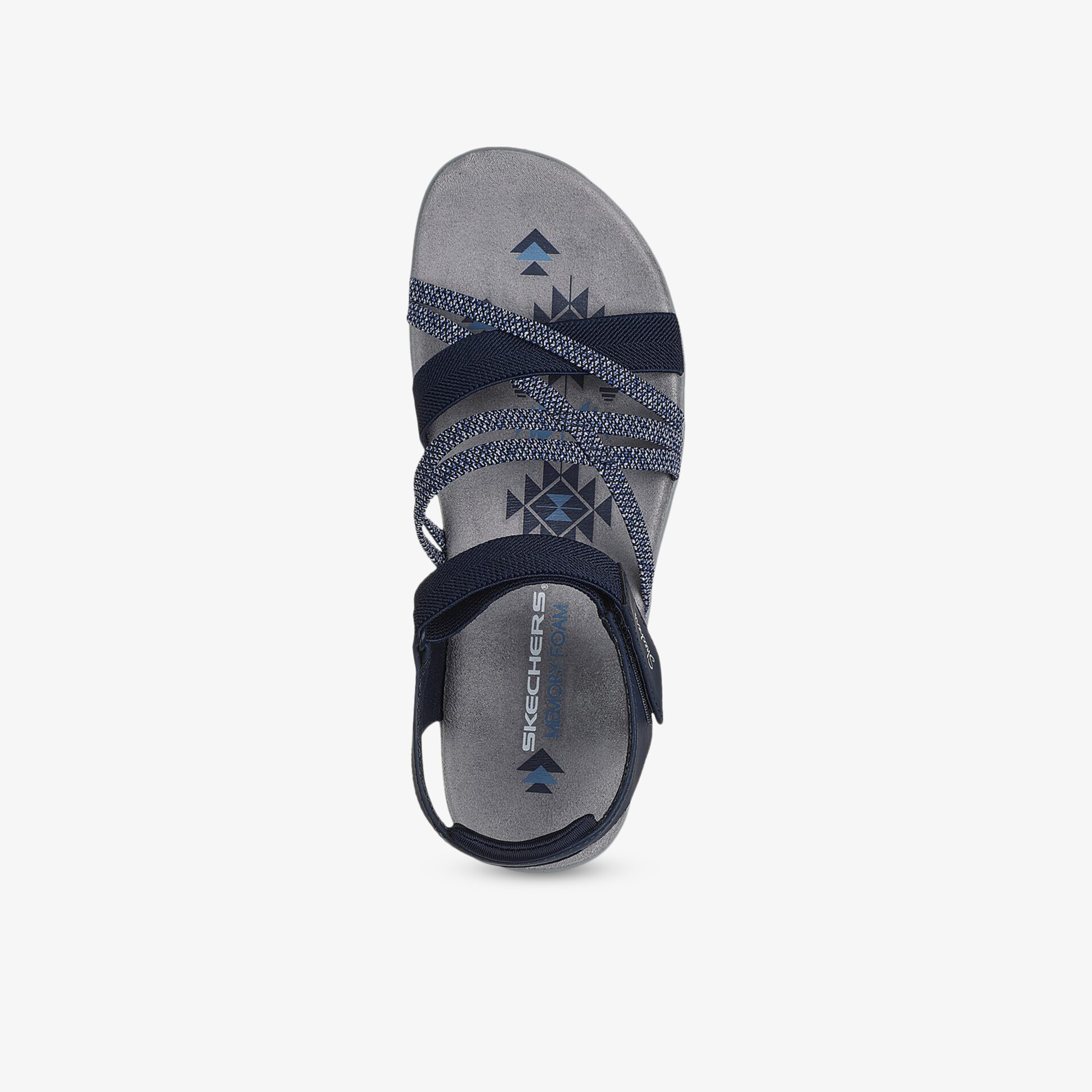 SKECHERS REGGAE SLIM Damen Sandalen blau