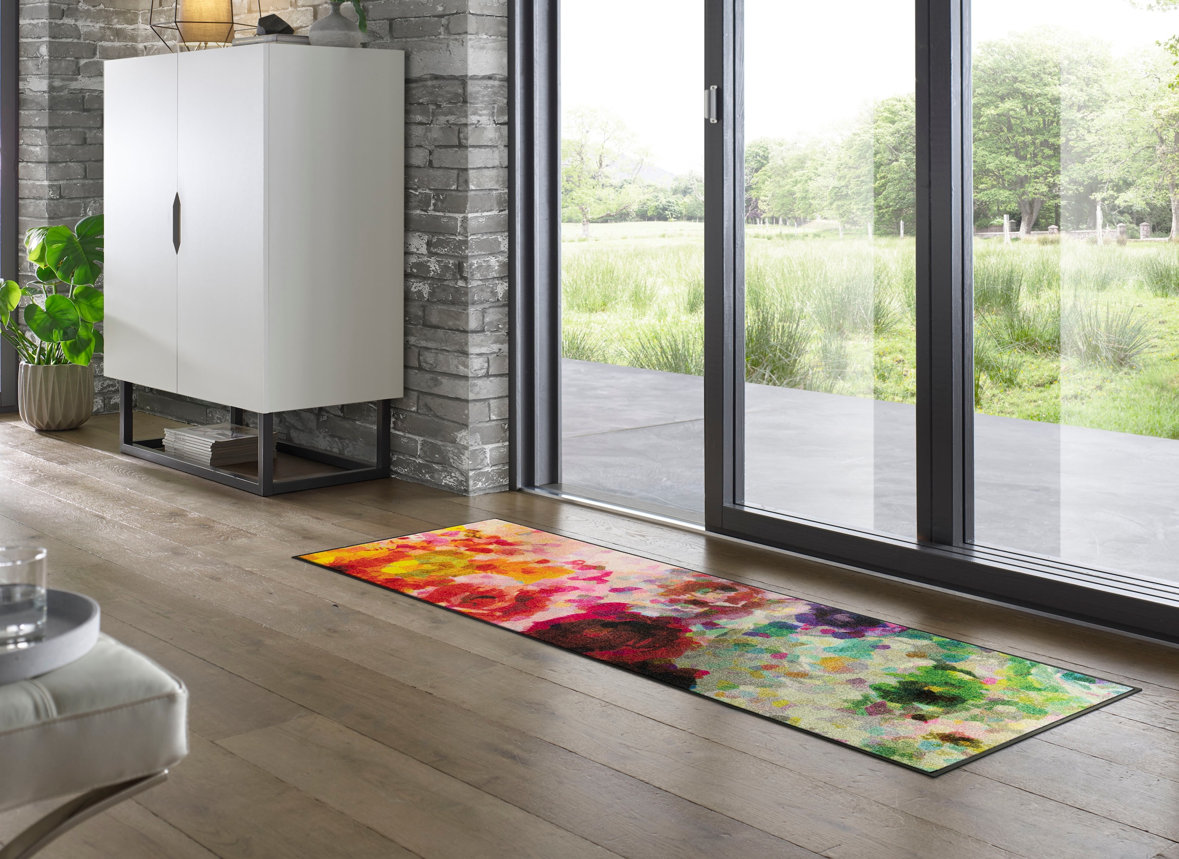 wash+dry by Kleen-Tex Läufer »Colour Blast« rechteckig 7 mm Höhe Teppich